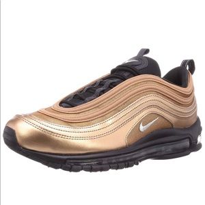 Nike Air Max 97 metallic bronze size 9